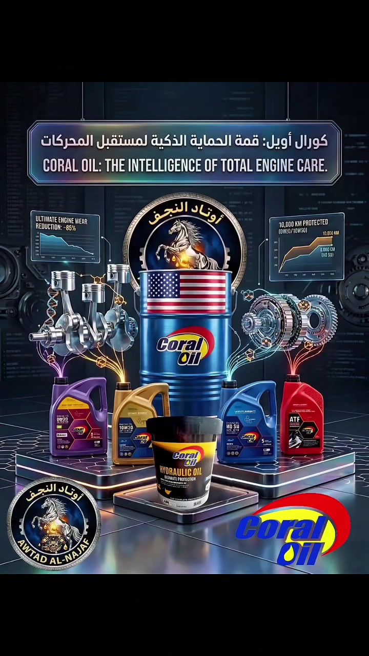 أوتاد النجف للزيوت والفلاتر
الوكيل الحصري في النجف الأشرف
 لزيوت 🇺🇸 CORAL 🇺🇸 
  وزيوت 🇩🇪 KKM 🇩🇪
  وزيوت 🇯🇵 TANI 🇯🇵                
 وزيوت 🇸🇪 SEVEN STAR 🇸🇪                  
         

زورونا في موقع البيع المباشر في:
📍 النجف الاشرف/ الكوفة شارع المعمل
📞 للطلب والاستفسار /***********
***********
