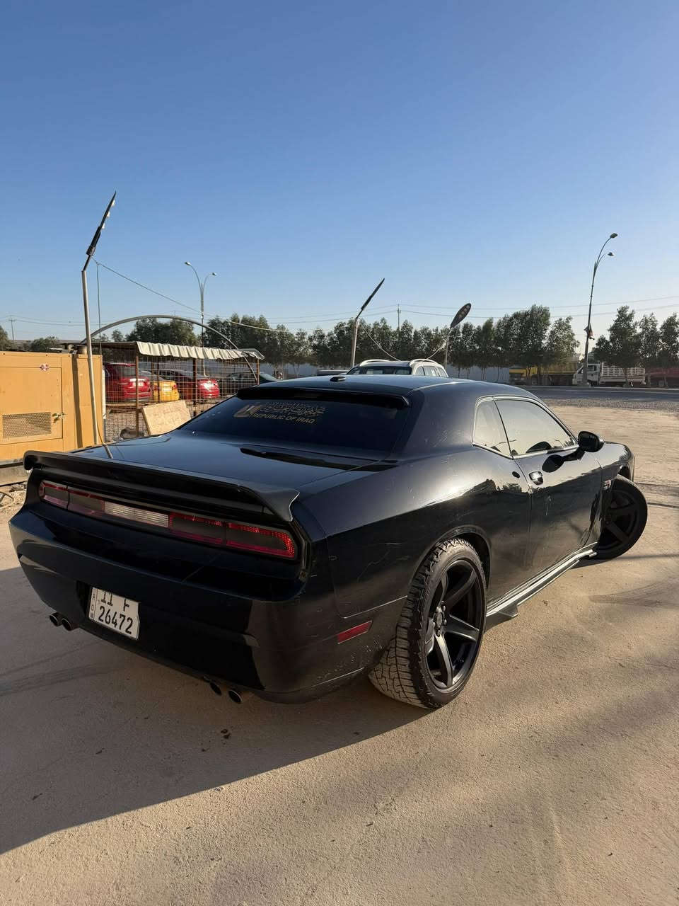 سلام عليكم
جالنجر 2014  RT  V8
سياره جاهزه
منضومه تبريد جديده حداديه امام خلف جديد تخم تاير ويل جدد بيها 3 قطع صبغ اللغود مكفوله تصلبح بمقدمه الشاصي الايمن فقط
مكاني حله شارع 80
سعر 118 وبيها مجال
م/***********
