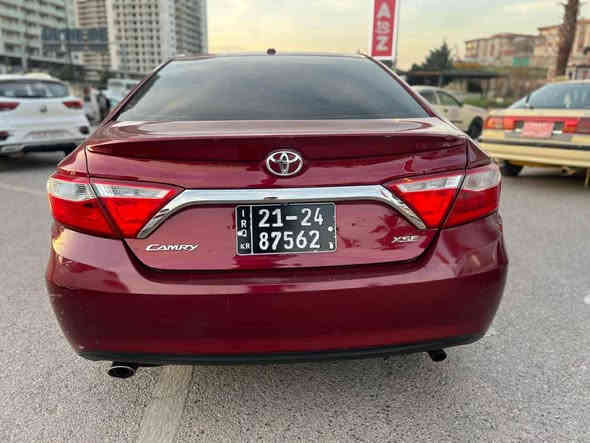 تويوتا كامري ٢٠١٧ xse v6 شةش بستون ساغ ساغ ساغ  فول فول سلايد كوشن جلد و كارةبا و هيتةر سي كير ئوتوماتيك و عادي و كير سوكان تراكشن سوكان فوليوم تةحديد سورعة بةسمة شاشة كةورة و كاميرا تةبريد لةمس سةيارةيةكي جوان و مةربوتة جوار بارجةي بوياغة بةس يةك بارجةياني دةعمة كة جةمةلةغي دواوةية ئةو سيانةي تر لةسةر ساغية سعري ٨٥ كةلا و مةجاليكي كةمة ***********
