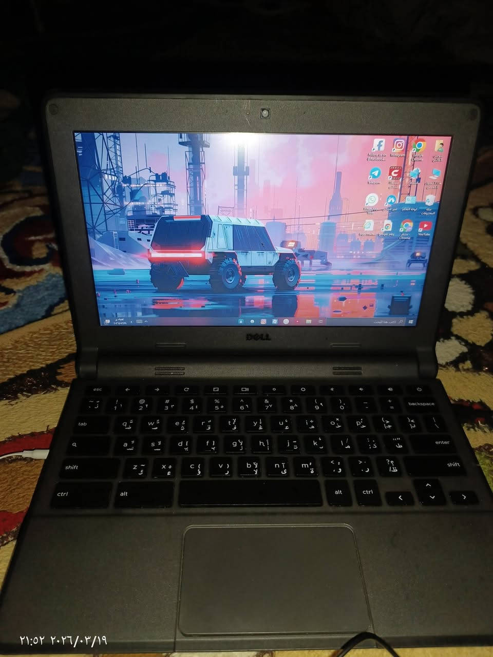 لابتوب نضيف كلش كامل ملحقات يفيد للدراسه والتصفح شاشته حجم 12ونص انج جبيرة كلش سعره 60 
***********
