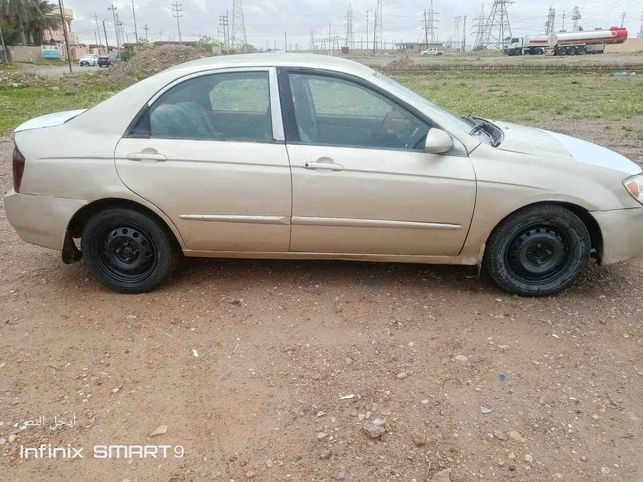 السلام عليكم كيا سبكترا للبيع 2006 جير ومحرك جده صدر جديد تبريد شغال رقم كركوك صدامي راعيها ماندل عندي*********** مستمسكاته كامله للبيع سعر 25مكاني صلاح الدين تكريت
