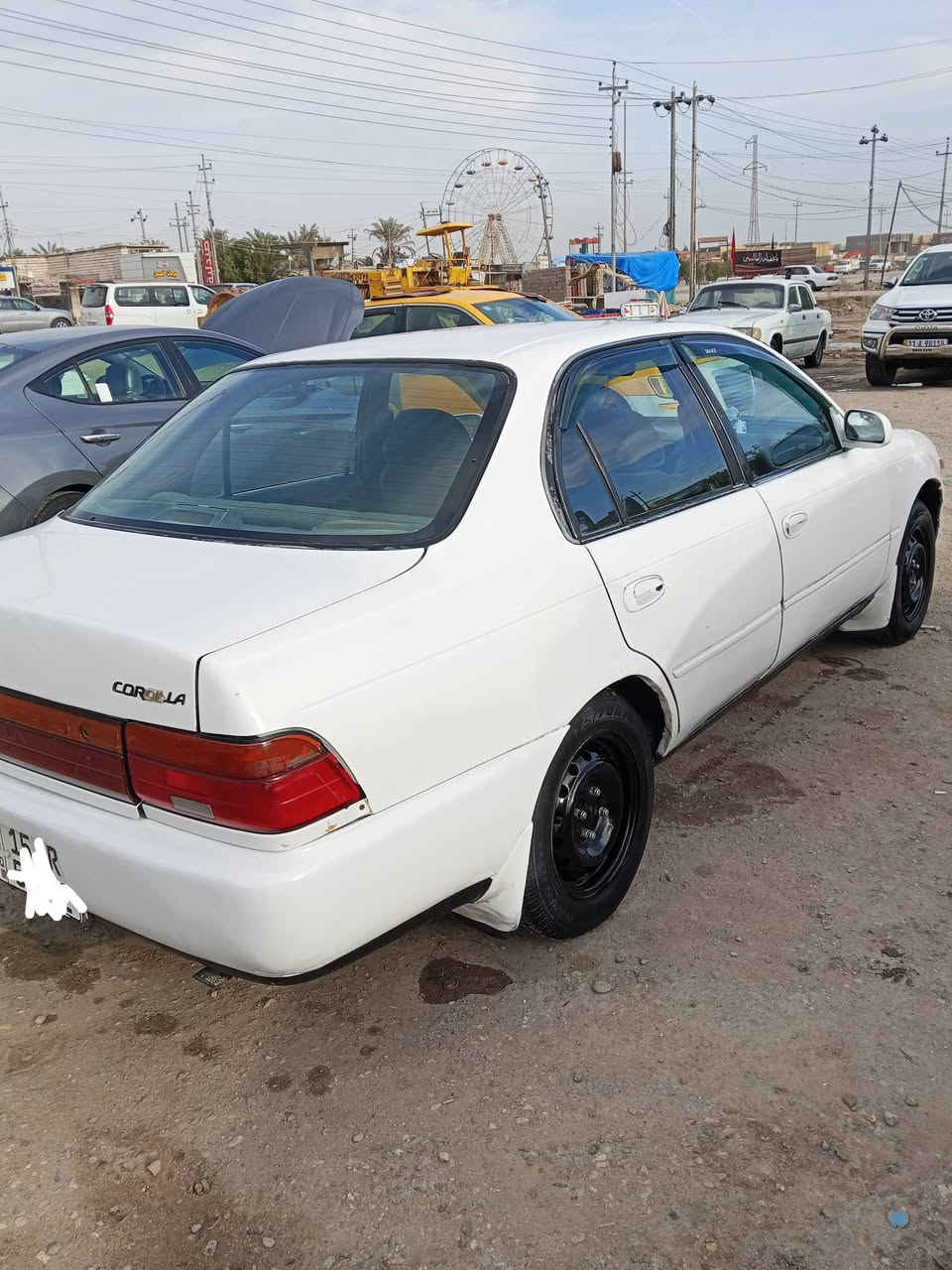 السلام عليكم كورلا 92 رقم انبار انكليزي باسمي سنويه ل29 مصبوغه عام جماليه مكينة بيها  بداية تبخير 54 وبيها مجال المكان ناصريه سوق الشيوخ ***********
