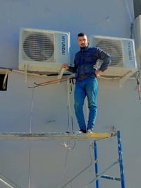 ورشة متنقلة • صيانة سبلت • شحن غاز R410/R22