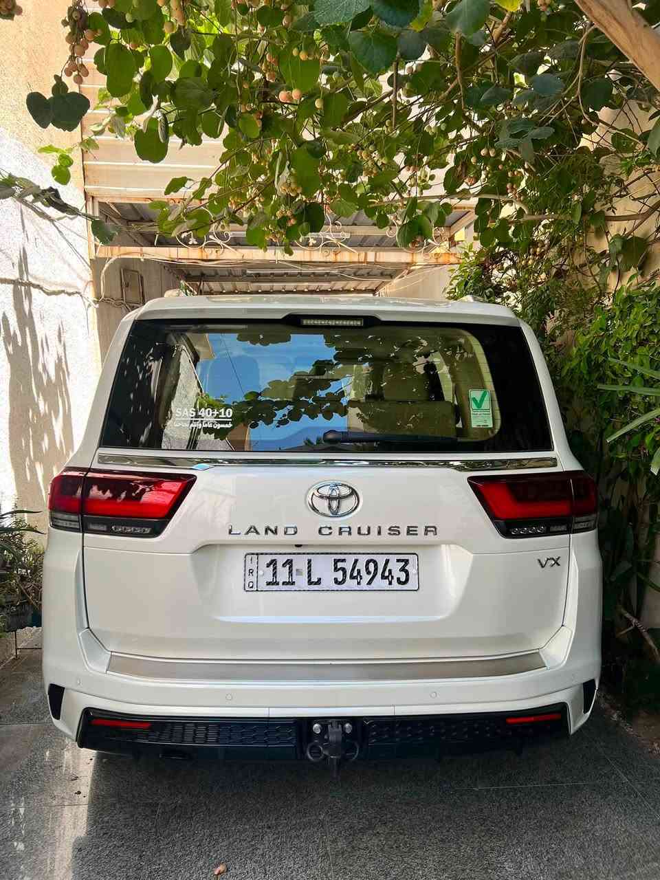 السلام عليكم لاندكروز 2024 ساز VX تحت الضمان والصيانة كشنات خلفية كهرباء ٤ كشنات تدفى تبريد كشن السائق ذاكرة ماشية 34 ألف مكفولة من البارد والصبغ والرصعة جديدة جدآ مكان السيارة الكاظمية السعر 73,000$ هاتف ***********/***********
