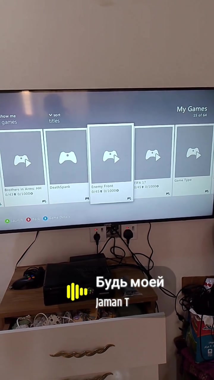 متوفر جهاز إكس بوكس 360 بحالة ممتازة ونظافة كلش عالية. الجهاز يجي بذاكرة هارد سعة 500 كيكا ومحمل بـ 64 لعبة مميزة ومختارة بعناية حتى تستمتع بأحلى الألعاب. ويا الجهاز يجي يدتين تحكم (جويستك)، الأولى أصلية لاسلكية (وايرلس) والثانية سلكية (واير). الجهاز شرط الفحص  السعر 115وتوصيل مجاني


**إذا كنت صاحب هذا الإعلان وتريد حذفه لأي سبب، رجاءا أرسل رسالة إلى الدعم الفني**