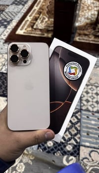 للبيع ايفون 16 برو ماكس 256 بطاريه 91 شرق اوسط ماستر كامل ملحقات جهاز ...