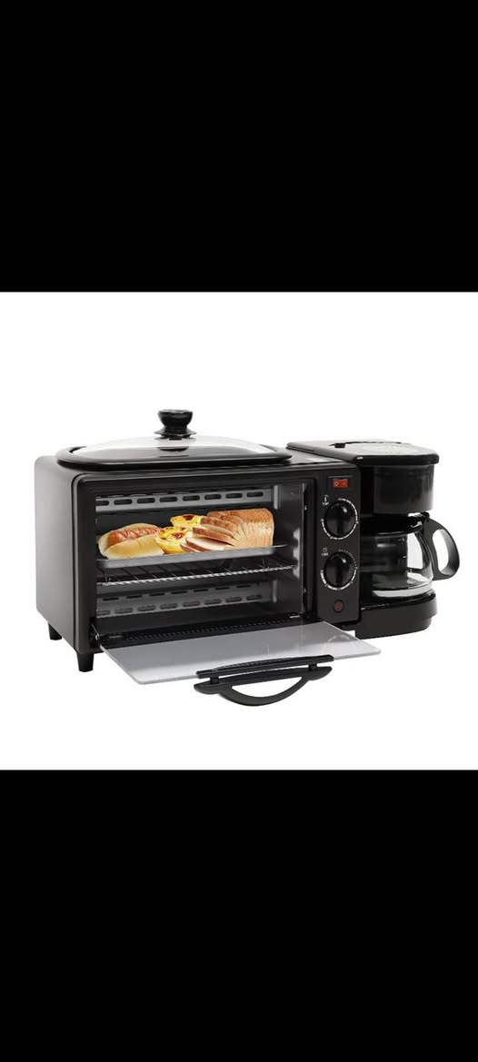 جهاز تحضير الإفطار 3 في 1❤️‍🔥
اهلا حبايبيي جايبتلكم جهاز رائع وكوالتي عالي يسهل عليكم ويختصرلكم ٣ اجهزة ، جهاز الافطار ٣ في واحد ! ترند حالياً ، بيه ٣ اجهزة 
محضرة شاي او قهوة وتصفي الكهوة والجاي من البثل  ، وفرن صغير تكدرون تشوون بيه بيتزا حجم وسط او صغيرة وتكدرون تحمصون او تحمون الاكل بيه، بالاضافة لمقلاية فوك ، مثل ما موضح بالفيديو حجمها وشلون تشتغل ، جهاز راقي ومناسب للريوكات والعشيات . 
وبسعرر نارر ٤٥ الف مع التوصيل ❤️‍🔥

، يوجد توصيل لجميع محافظات العراق . 
راسلوني حبايبييي وتدللون ينفحص الجهاز بوجود المندوب فقط.


**إذا كنت صاحب هذا الإعلان وتريد حذفه لأي سبب، رجاءا أرسل رسالة إلى الدعم الفني**