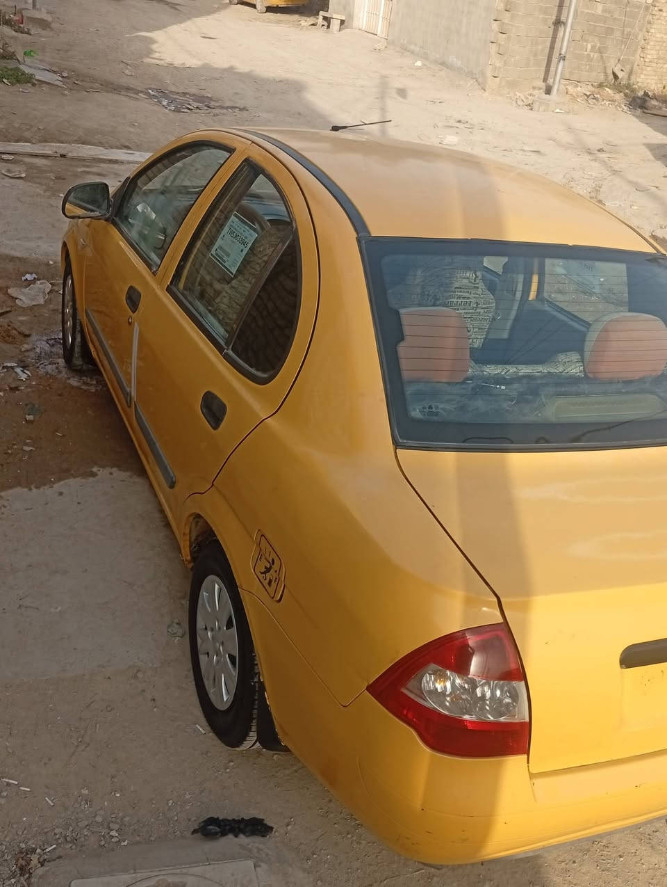 سلام عليكم من رخصة الإدمن 
طيبة للبيع موديل 2015 كفالة عامة شرعيات تبريد ثلج تخم تأير جديد كير محرك خير من الله سيارة جاهزة شرط التحويل ثاني يوم السعر 38 وبيها مجال حك الجية بس 
رقم الهاتف ***********
