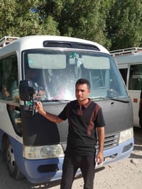 كوستر مكيفا • مبيت كربلاء • ١٥ شعبان