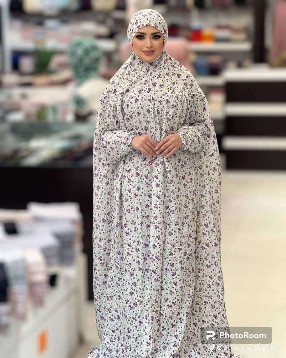 ✨ حجاب الصلاة – راحة وأناقة بقطعة وحدة ✨
اختاري راحتج بهالقماش العملي من القطن المخلوط بوليستر، ناعم، خفيف، ما يشف، ومثالي للاستعمال اليومي.
📏 القياس: مناسب لوزن لحد 75 كغم
🌸 قصّة واسعة تعطي حرية بالحركة وستر كامل
💫 نقش هادئ ومرتب يليق بكل الأذواق
🧼 سهل بالغسل وما يحتاج تعب بالكي وسعر بلاش بس ب 5الف 
📩 للحجز والطلب راسلينا خاص والعدد محدود


**إذا كنت صاحب هذا الإعلان وتريد حذفه لأي سبب، رجاءا أرسل رسالة إلى الدعم الفني**