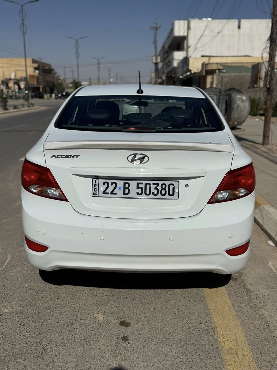 سلام عليكم 
اكسنت 2017 وارد امريكي 
ضرر جاملغ وبنيد 
رقم اربيل السياره جاهزه 
السعر 117$ وبيه مجال 
***********
