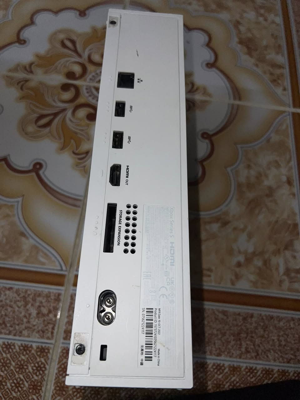 السلام عليكم
اكس بوكس سيريس اس موديل:2022
الذاكرة: 512 ssd
تجي ويا كامل ملحقاتها و 2 جويستك
مامفتوح ولا شايف مصلح
السعر : 370
مكاني كركوك


**إذا كنت صاحب هذا الإعلان وتريد حذفه لأي سبب، رجاءا أرسل رسالة إلى الدعم الفني**