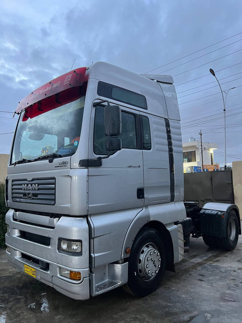 مان البيع 2005 الحجم 430نجكتر
بدون قرص كمرك***********
