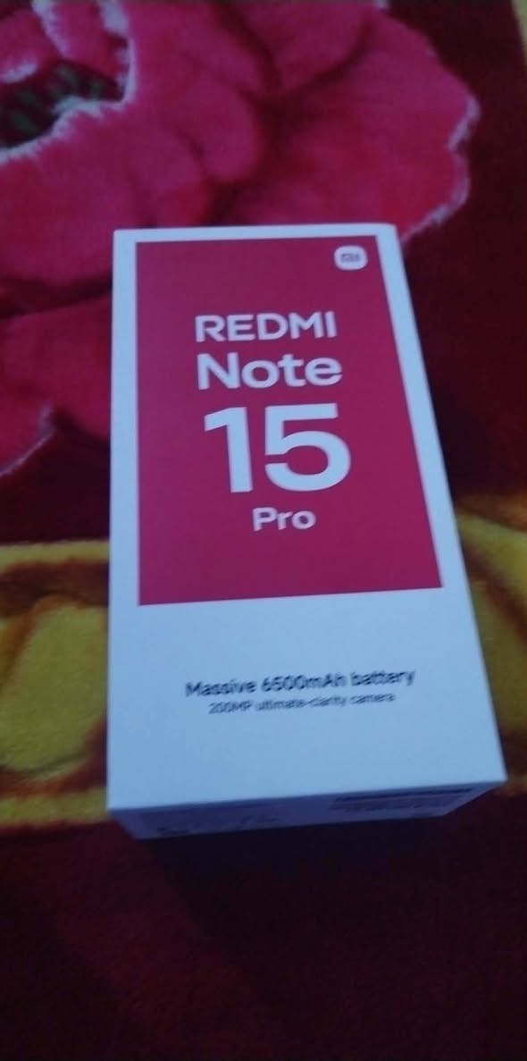 ريدمي 15 برو 5جي جديد فتح كارتونه صار شهر من اخذته غراضه كامله 320 قفله


**إذا كنت صاحب هذا الإعلان وتريد حذفه لأي سبب، رجاءا أرسل رسالة إلى الدعم الفني**