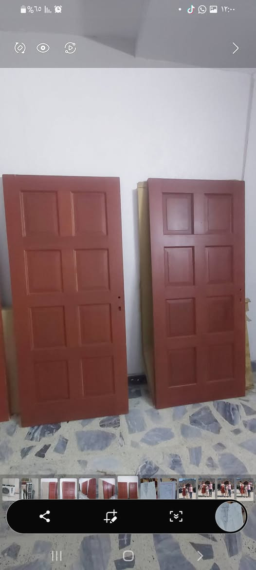 السلام عليكم
عندي باب جديد ما مستخدم مال مؤسسه اصلي طلاقه وربع مكاني بغداد ***********
