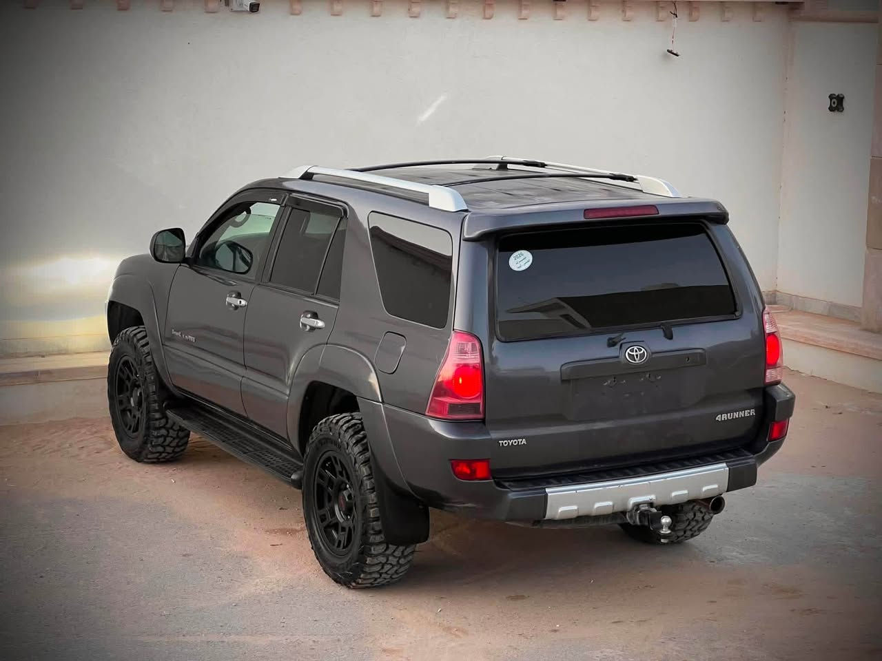 بسم الله تبارك الرحمن
النوع. تيوتا TOYOTA 
الفئة : فور رنر 4RUNNER .    
الموديل : 2007
￼￼
￼￼￼ سعر البيع حرق والاستفسار رقم الهاتف0935408920
￼
سعة المحرك : محرك 40 ￼
المسافة المقطوعة : :
الحالة:درجه اولا بمعنى الكلمه  
الشاصي .. ذهب
 فل الفل رقم 1
زجاج خلقي كهربائي 
كراسي جلد كهربائيه 
فتحه كهربائيه 
تدفئه كراسي تكييف
العيوب :لا يوجد بإذن الله
ناقل الحركة: اوتوماتك
الدفع   رباعي  4WD
ملاحظه. ( السياره سليمه لا يوجد  به حادث زواق الدار بالكامل)
المكان طرابلس ￼￼ مشروع￼الهضبة ￼￼￼￼￼

￼ سعر البيع حرق والاستفسار رقم الهاتف0935408920


**إذا كنت صاحب هذا الإعلان وتريد حذفه لأي سبب، رجاءا أرسل رسالة إلى الدعم الفني**