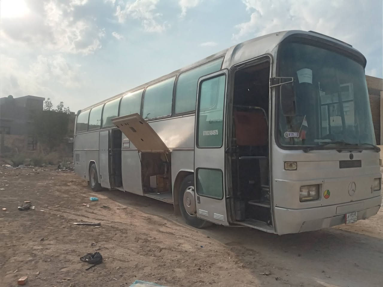 شبح للبيع موديل 97 رقم بغداد دواخل جديد  تخم تاير تبرد خير من الله 55نفر مكان لسياره ديوانيه سعر خاص ***********
