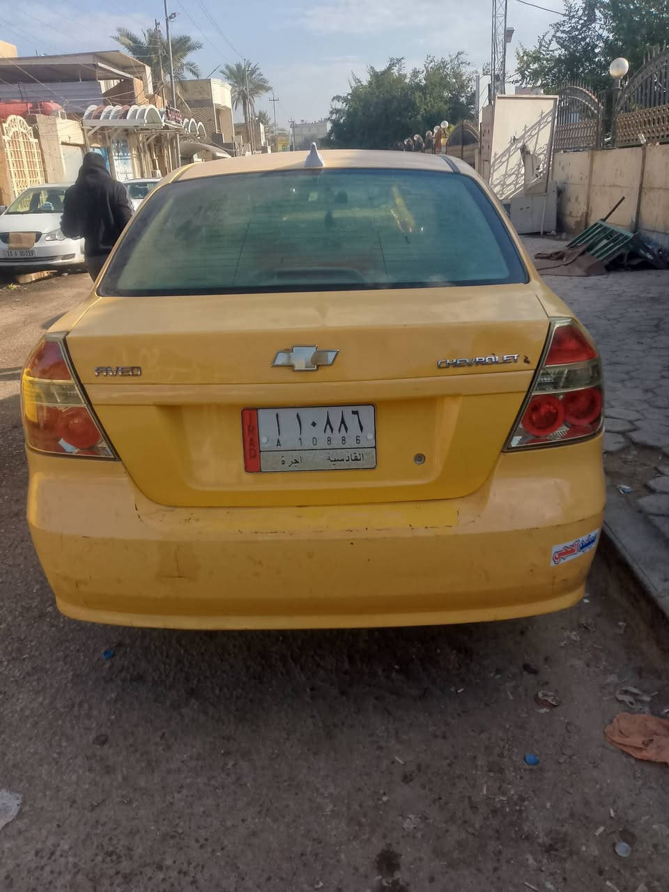 السلام عليكم افيو موديل 11 سيارة بية قطعتين كدام جوملغات تبديل بلا ضربة قوية شواصي كفالة باقي مكفول كير ومحرك كفالة حدادية زينة كهرابائيات مضبوطة تخم تاير جديد رقم قادسية بسمي  مشروع وطني مصفرة هيئة وغرامات مامتواجد عل فيس مكلف بنشر كير عادي مكان كوفة براكية نجف ***********
