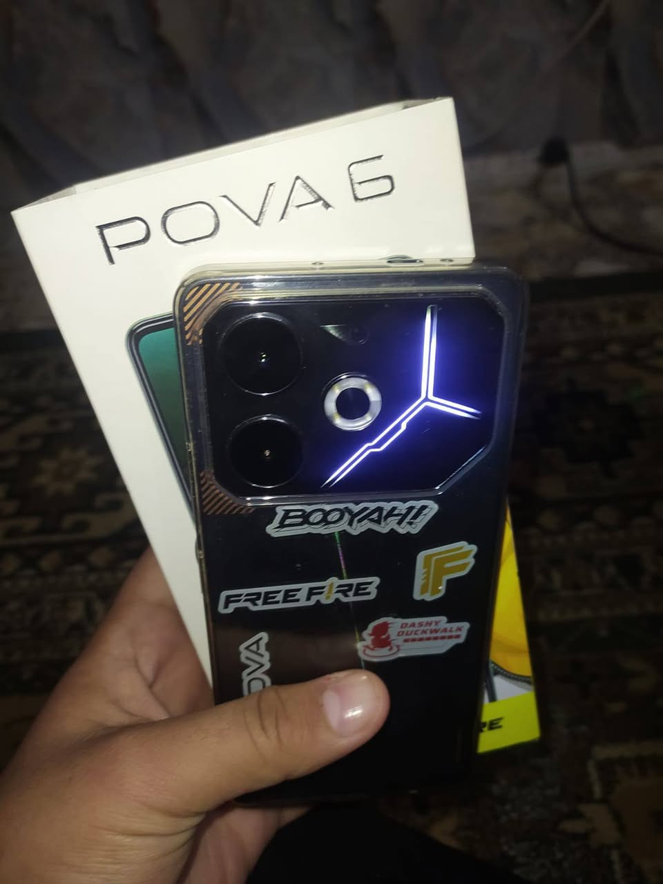 تكنو بوفا 6
تكنو بوفا 6
ذاكره 256/16
بطاريه 6000
شحن سريع 70 واط 
من الصفر الميه يغبط ب٢٠ دقيقه
للبيع ب195 بي مجال بسيط كامل ملحقات جهاز كلش، نضيف استخدام شهرين بس مكاني ديوانيه مركز


**إذا كنت صاحب هذا الإعلان وتريد حذفه لأي سبب، رجاءا أرسل رسالة إلى الدعم الفني**