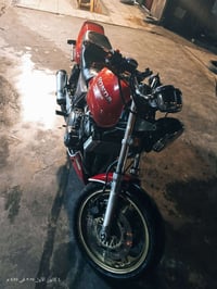 Cb400 للبيع  جيل اول  كفاله عامه اوراقها كامله كمرك مدفوع بيها بس كلجا...