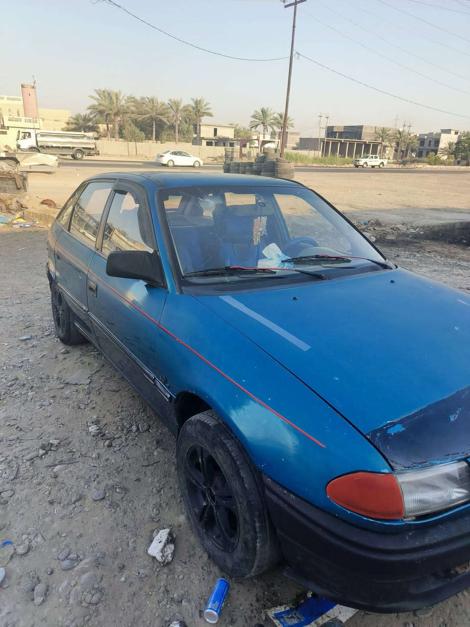 ‏للبيع...
‏اوبل استرا محرك 1600 دوش موديل 1993 رقم ديالى باسمي شرط التحويل مكان السيارة بعقوبة بني سعد. 
‏السعر 37$ وبيها مجال قليل
‏اتصال: ***********
