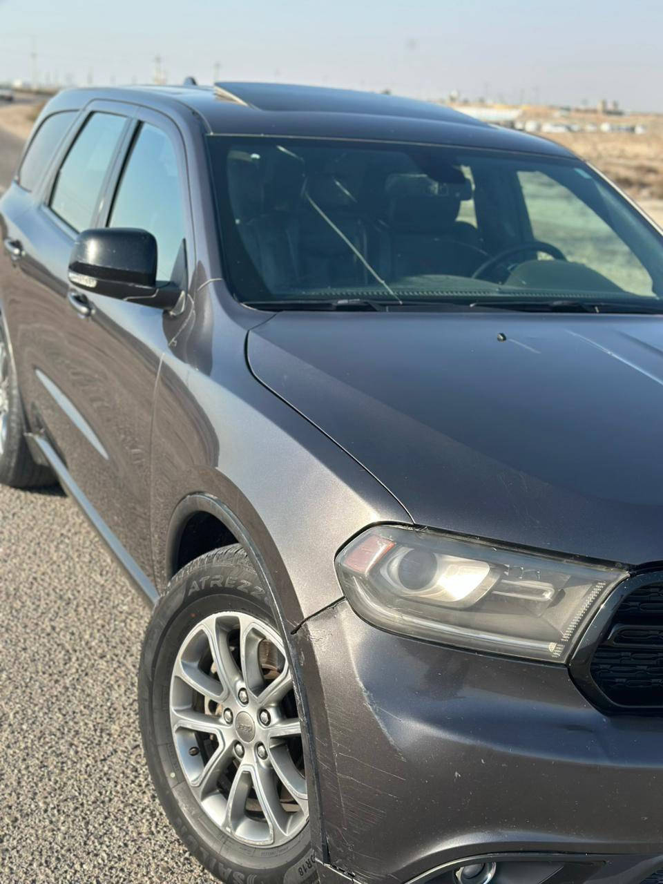 سلام عليكم// دورنكو  هيمي ٨سلندر ٥٧٠٠ //٢٠١٥ اصل للبيع

كفالة من الضربة والصبغ حادثها سرقه جاملغات وبنيد وقبق جنطه راجعات اصلي نفس اللون بدون صبغ
فول مواصفات 
فتحة سقف
صندوك كهرباء 
كشنات الاماميه كهرباء وتدفئه وخزن ميموري 
شفتات ستيرن 
وبعد هواي مواصفات٠
ماشيه ١٠٠ ميل 
رقم بصرة تحويل
السونار مرفق وي الصور
السعر ١٧٥ وبيها مجال بسيط 
***********
عليها غرامه ١٥٠ تنزل من سعرها
