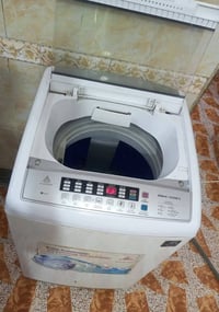 غسالة أوتماتيك شغاله على الفحص السعر 125 07811030519