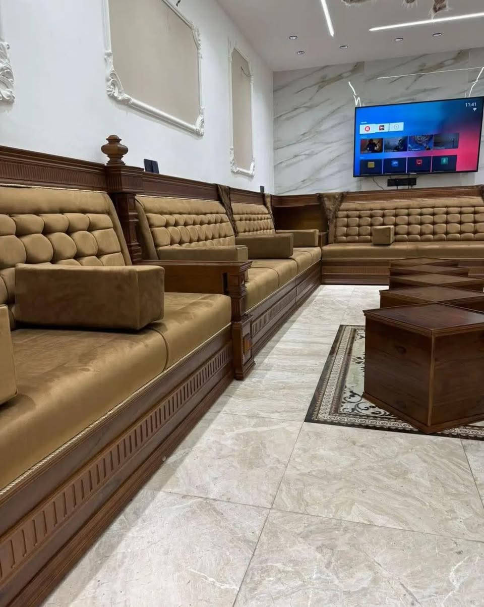 اللهم صل وسلم وبارك على سيدنا محمد 
#انجاز معمل ومعرض فخامة الخليج العربي 🔥
#شغل درجه اولى ضمان ل5 سنوات 🔥
#خشب ثقيل بلوك اسود +إسفنج ضغط عالي 🔥
#احدث تصاميم موديلات يمنا بأنسب الاسعار 🔥
للاستفسار خاص


**إذا كنت صاحب هذا الإعلان وتريد حذفه لأي سبب، رجاءا أرسل رسالة إلى الدعم الفني**