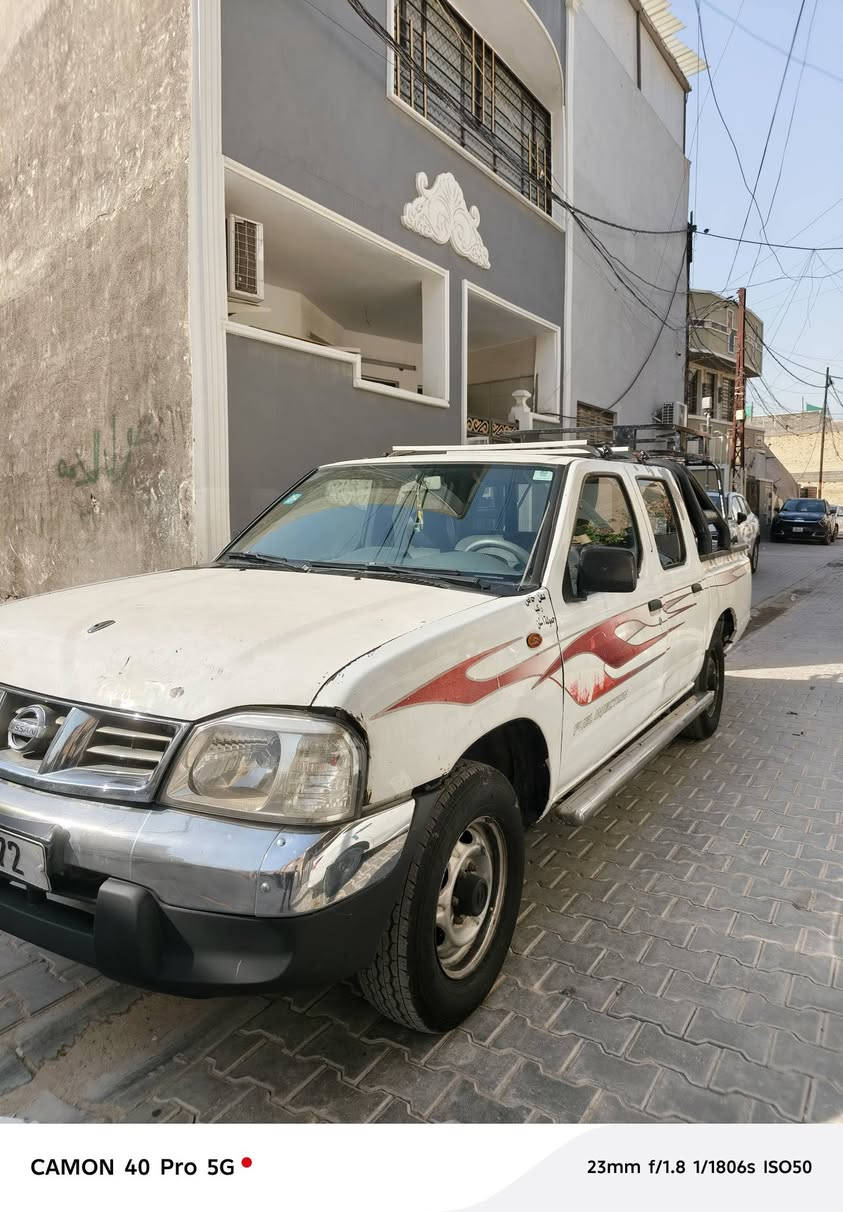 السلام عليكم
بيكب نيسان شبوط دادسن 2006

رقم مميز بغداد 372حمل

سيارة كير مكينة تبريد ثلج خير من الله

بيه ضربة بجم جاملغ يسرة 

سعر 90وبيه مجال
مكانه بغداد 
‏‪***********‬‏
