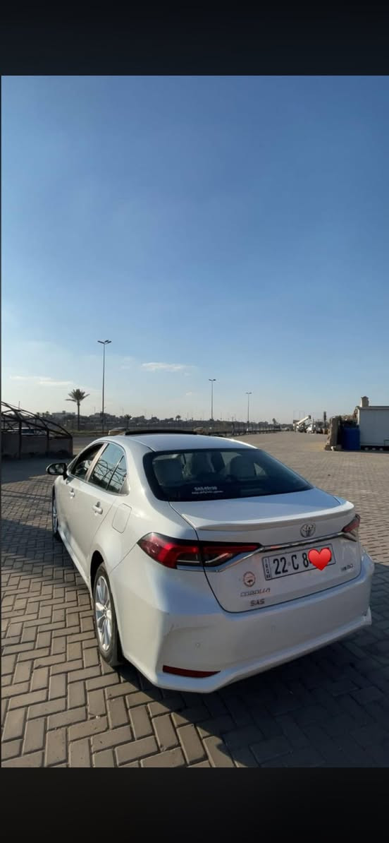 السلام عليكم كورلا سازموديل 2023 فول مواصفات حساس امامي خلفي فتحته سقف بيها بارد فقط جاملغ بسيط الباقي كفاله عامه من كلشي ب 180 وبيها مجال المكان بغداد الرقم ***********
