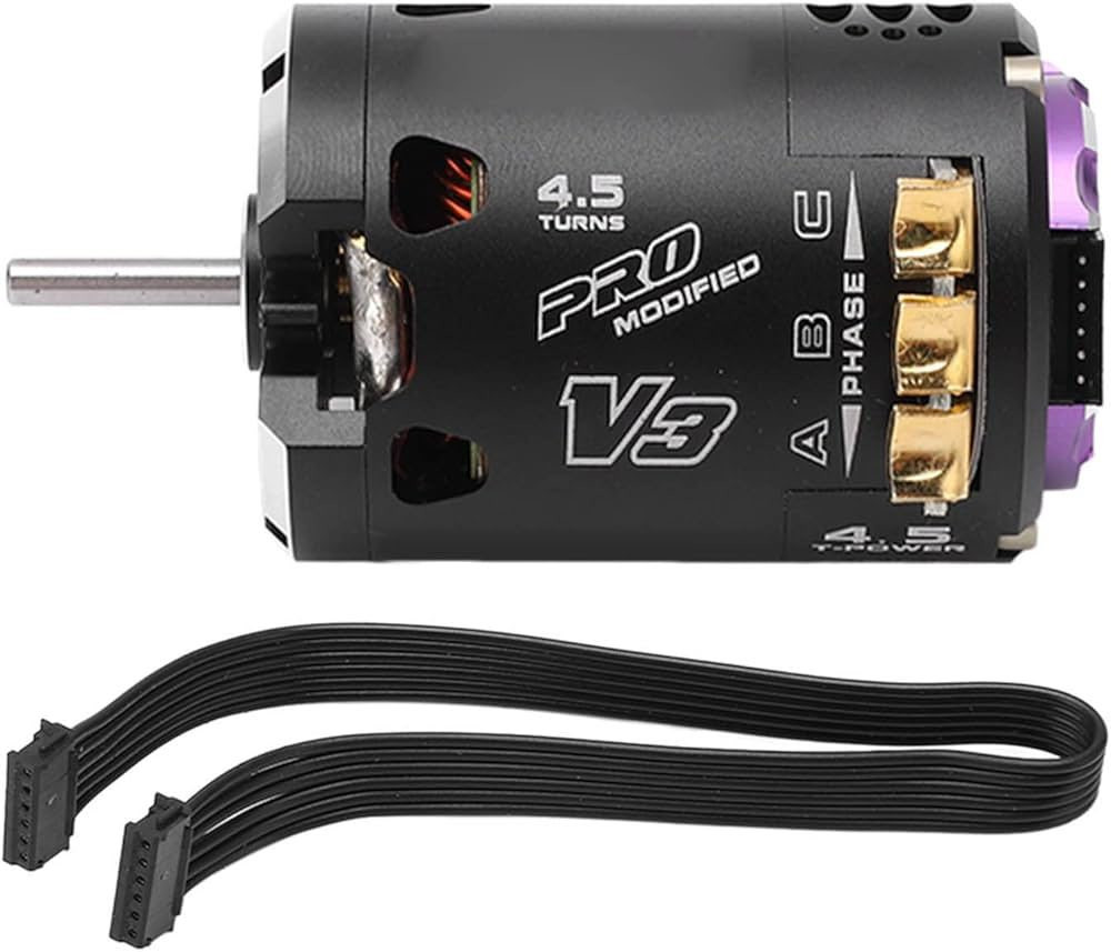 محرك سيارة سباق RC بفرشاة وحساس 540 V3 من نوع Surpass Hobby Rocket، وهو مناسب لسيارات السباق بمقياس 1/10. 
نوع المحرك: محرك بدون فرشاة (Brushless) مع حساس (Sensored) لتوفير دقة وتحكم أفضل. 
الهيكل: مصنوع من ألومنيوم T6 المُعالج بآلات CNC لتبديد الحرارة بكفاءة. 
المكونات الداخلية: ملفات نحاسية عالية النقاء ومغناطيس نيوديميوم قوي متكلس. 
التوافق: متوافق مع أي جهاز تحكم في السرعة (ESC) سواء كان بحساس أو بدون حساس.


**إذا كنت صاحب هذا الإعلان وتريد حذفه لأي سبب، رجاءا أرسل رسالة إلى الدعم الفني**