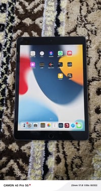 ايباد 7 جهاز نظافة 95%  ذاكرة 128 لا فتوح ولا مصلاح جهاز مكفول بطارية ...