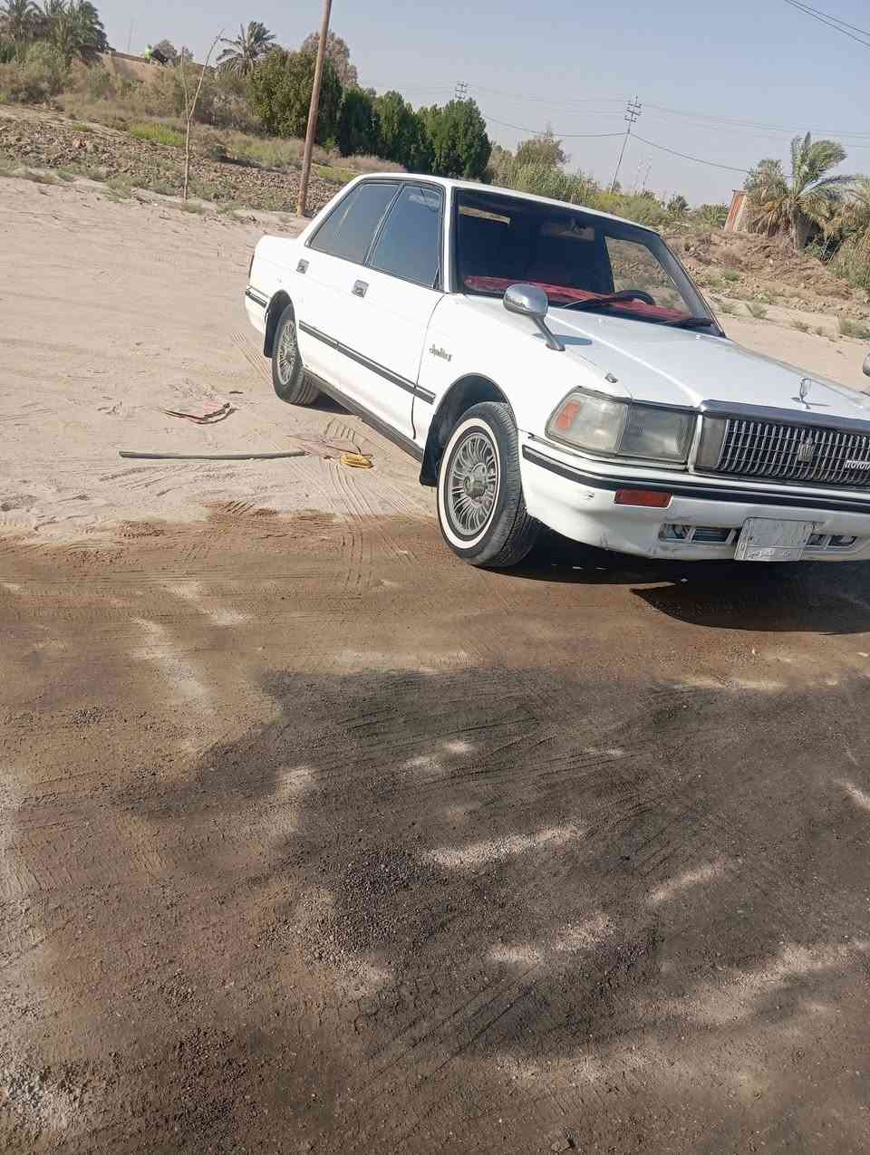 السلام عليكم سياره للبيع سيدان كصيف موديل 89جاهزه من كلشي مكينه اوكير حداديه تبريد تايرات باتري يعني جاهزه من كلشي يعني ماتخسر عليه ربع السعر 45اوبيه مجال تحويل  مباشر العنوان الناصريه لاتصال عله الرقم ***********علمن مكلف بل نشر
