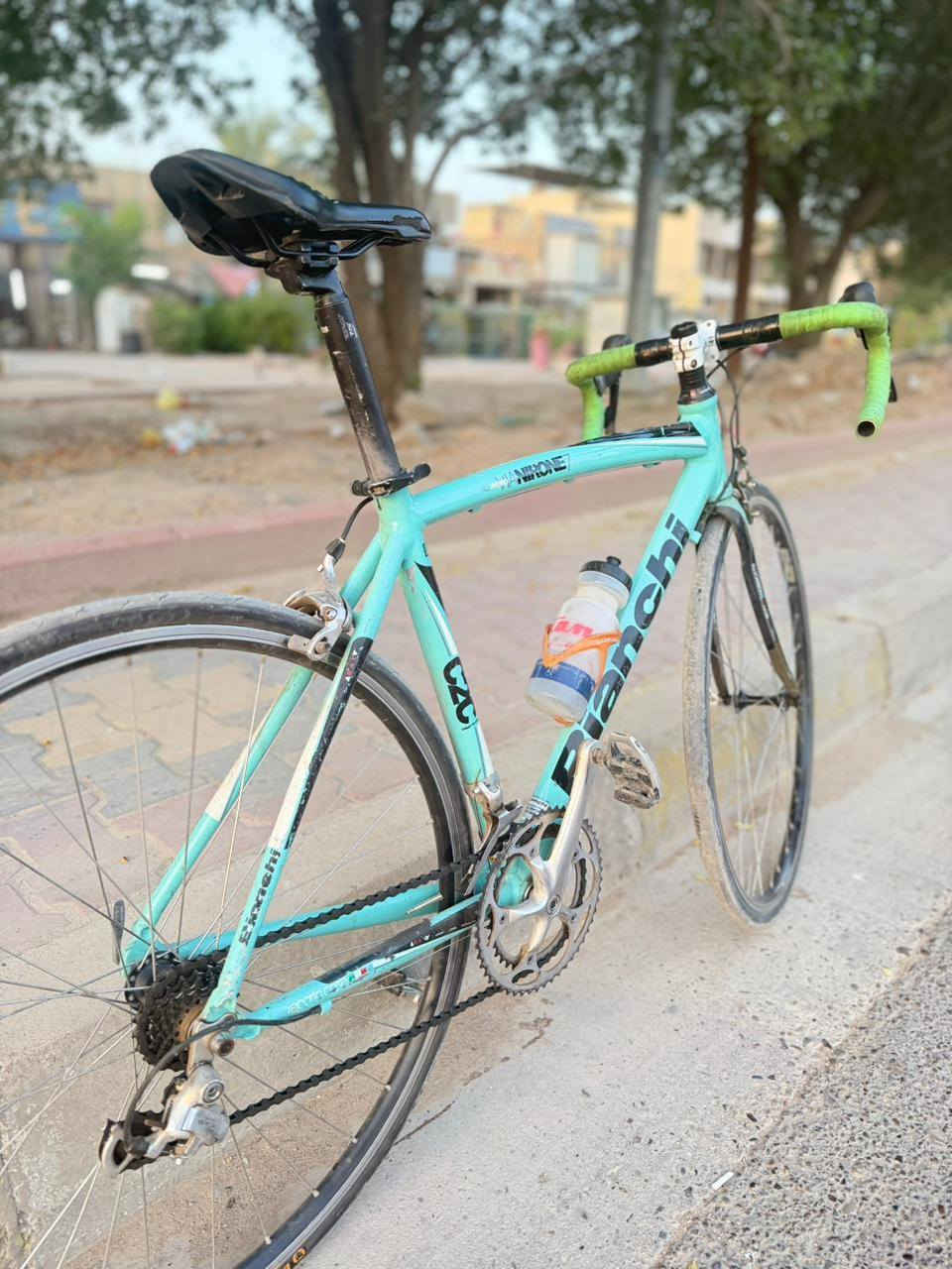 سلام عليكم درجه للبيع ماركه Bianchi 🇮🇹 درجه سيت عليه 105 شيمانو عدد دشالي خلفيه 8 حجم صنيه 52 حجم فريم 51 درجه معدنه المنيوم ماشه مالته كاربون نسبه نضافه فريم 87 % سعره 450 لالف بيه مجال بسيط 👋🏻


**إذا كنت صاحب هذا الإعلان وتريد حذفه لأي سبب، رجاءا أرسل رسالة إلى الدعم الفني**
