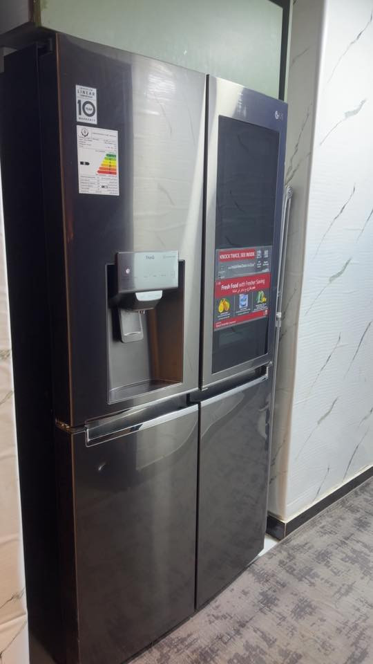 ثلاجات ماركة الجي ام 4 ابواب 2 مليون وثانية مليون 100 والغرفة مليونين ونص الشراي يتصل ***********
