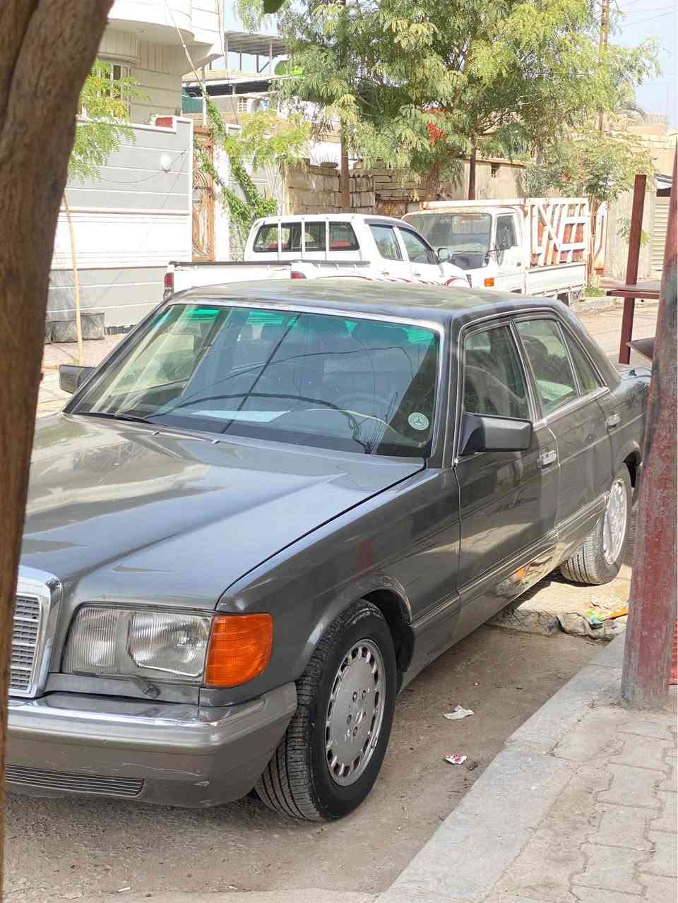 مارسدس جامبو موديل 1988 نصبه حلوه السياره محور مكينه 3000 ديلكو  بدايه بكن قليل كلش توني نافضه منضومه بانزين تخم تاير باتري جديد كشنات كصه قواعد دبل سليمه رقم بغداد بسمي سنويه لل30 مكان السياره البصره قضاء المدينه سعره60 وبيه مجال قليل *********** المدينة, البصرة
