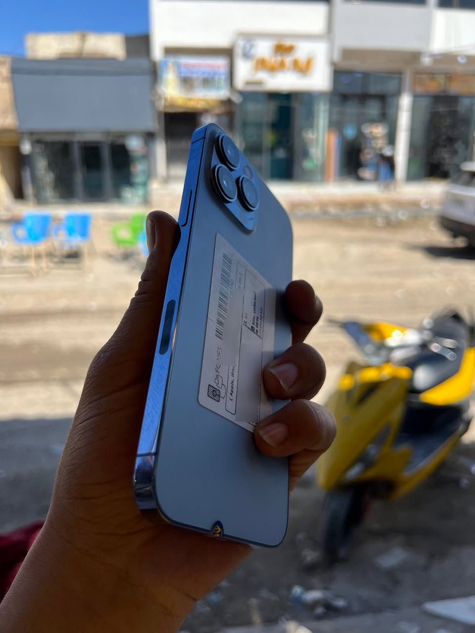 ايفون 13 برو ماكس 595 قفل
ذاكره 256 بطاريه 87 نموذج M الجهاز وتر نضافه 💯 
***********
