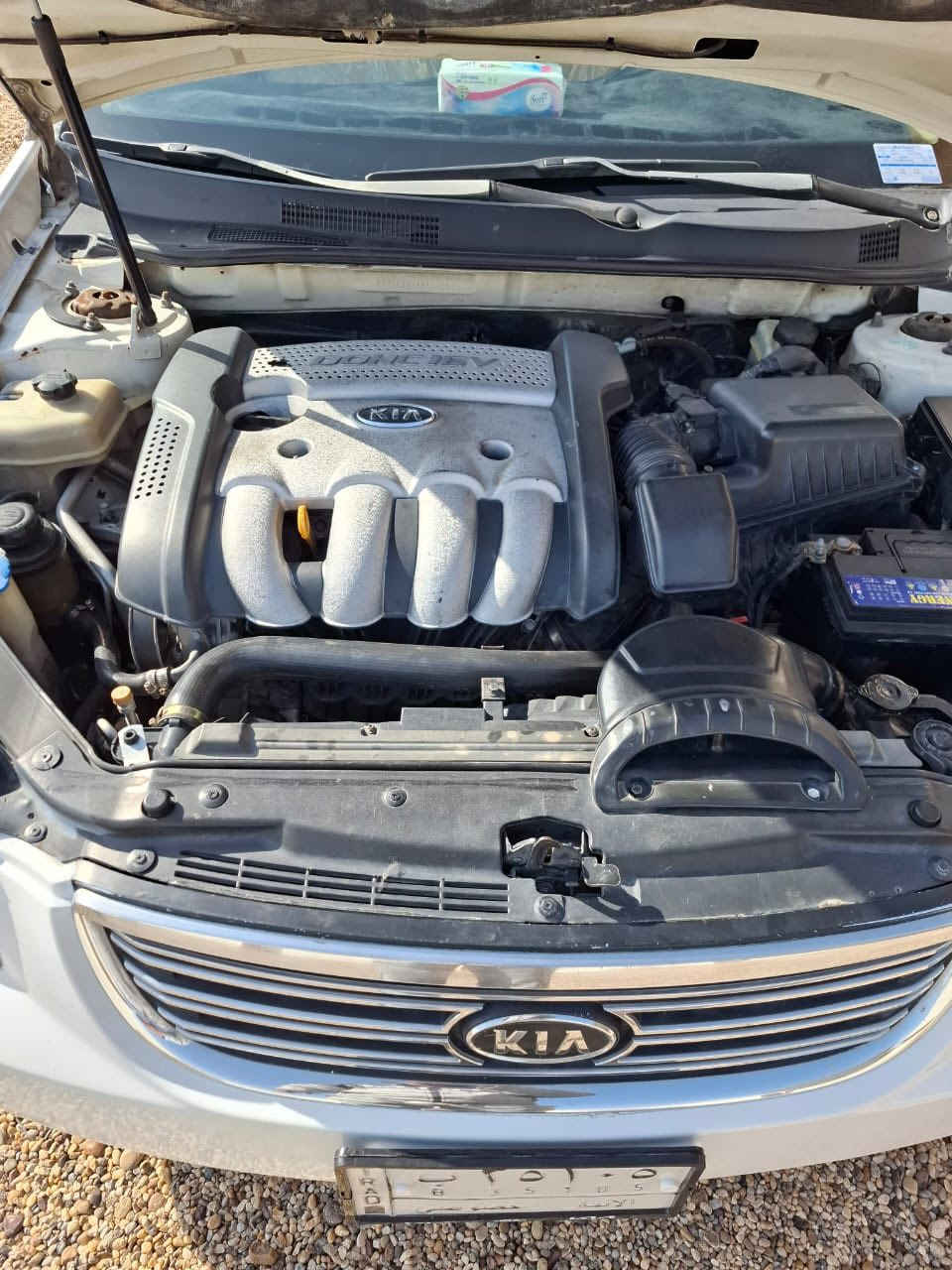 للبيع اوبتما
موديل 2008 وارد خليجي
 محرك كير مكفولات مصبوغه حزام ضربه جاملق خلفي جهه السايق سنويه نافذه لغايه 27 تحويل مباشر السعر 95 او بيه مجال العنوان الانبار فلوجه 
***********
***********
