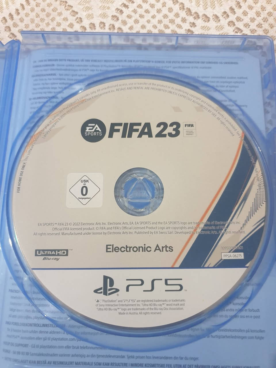 CD PS5 ....🔥🔥💥FIFA 2022.FIFA 2023💥🔥🔥...
livraison disponible sur les 69 wilayas en 24/48h.


**إذا كنت صاحب هذا الإعلان وتريد حذفه لأي سبب، رجاءا أرسل رسالة إلى الدعم الفني**