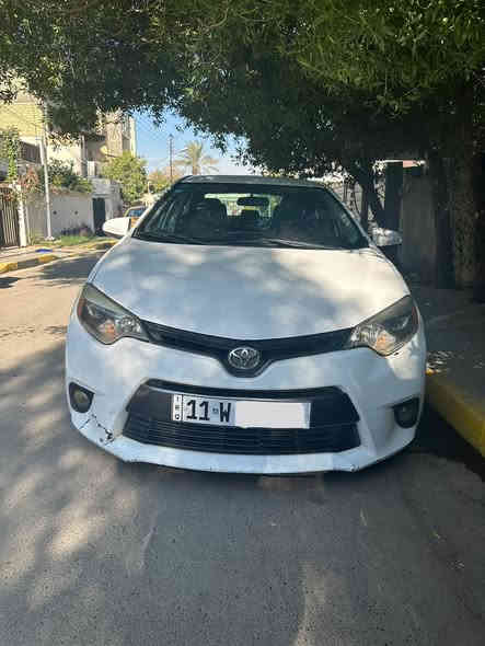 السلام عليكم كورلا 2014 le للبيع 
وارد امريكي
(((كير قطره AT))) المرغوب قليل بهذا الشكل
🔹 المسافة المقطوعة: [145 الف ميل]وقابل للزيادة 

المواصفات:
✅ محرك 1.8 لتر 4 سلندر (اقتصادي بالبنزين)
✅ تحكم استيرن جهتين
✅ شاشة مع كاميرا رجوع
✅مري كهرباء
✅جام كهربائي 
✅ تبريد ثلج ❄️
✅ تدفئة 🔥 
✅  حساسات إطارات
✅مانع تزحلق
ABS✅
✅ لايتات LED زنون أمامية
✅ قفل مركزي + ريموت

الصدر كله جديد + دسكات وفلنجات جدد
تخم تاير جديد 

💥الحادث 
جاملغ خلفي وقبغ جنطه 
((بيه صبغ الجاملغات الخلفيه. وقبغ الجنطه مبدل نفس الون))
يعني 2 قطع صبغ فقط وبيه مكانات بارد سونار موجود 

السيارة نضيفة جدا وممتعوبه مال بيت ومحافضين عليه 

💵 السعر: [124$] ومجال بسيط
📞 للاتصال: [***********]
🏘️العنوان: بغداد حي الخضراء
