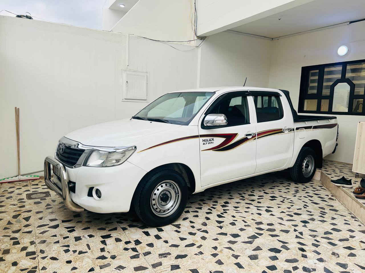 السلام عليكم 
تويتا هايلوكس 2014
رقم سليمانية إنكليزي   رقم سنوية لحد2030
 سيارة بدون صبخ بدون فتح بس مكانين تعديل بارد
تخم تاير جديد محرك مامفتوح جديد لاتنقيص ولابخار
تبريد حداده كله جاهز    زنون اصليه

السعر 188بيةمجال قليل
العنوان كركوك شورجة 

‏‭***********
‭
