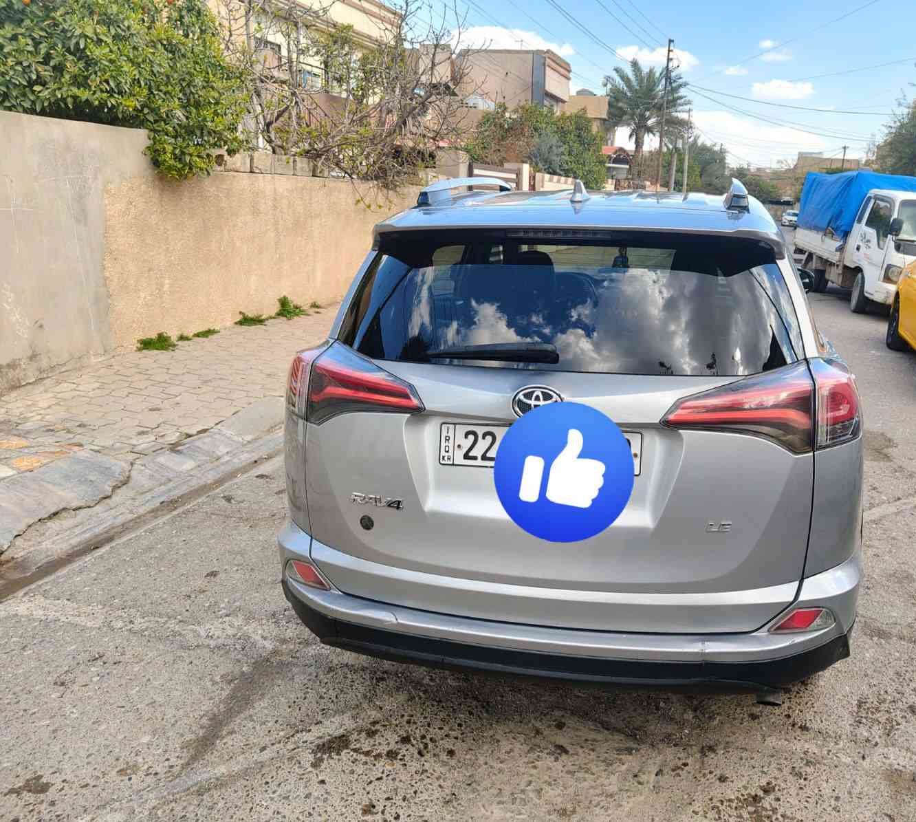 راف كركوك بيها بطاقه بانزين 
***********موديل 2017كندي تبديل قطعه وحده بدون دواخل محرك كير شرط مامفتوح ماشيه 110 سعر170مكان السياره
