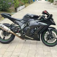 ZX10 2016 7000$ 70ورقه ضمان  محرك گير بدون حادث هزا دراجه بل خارج  بعد...