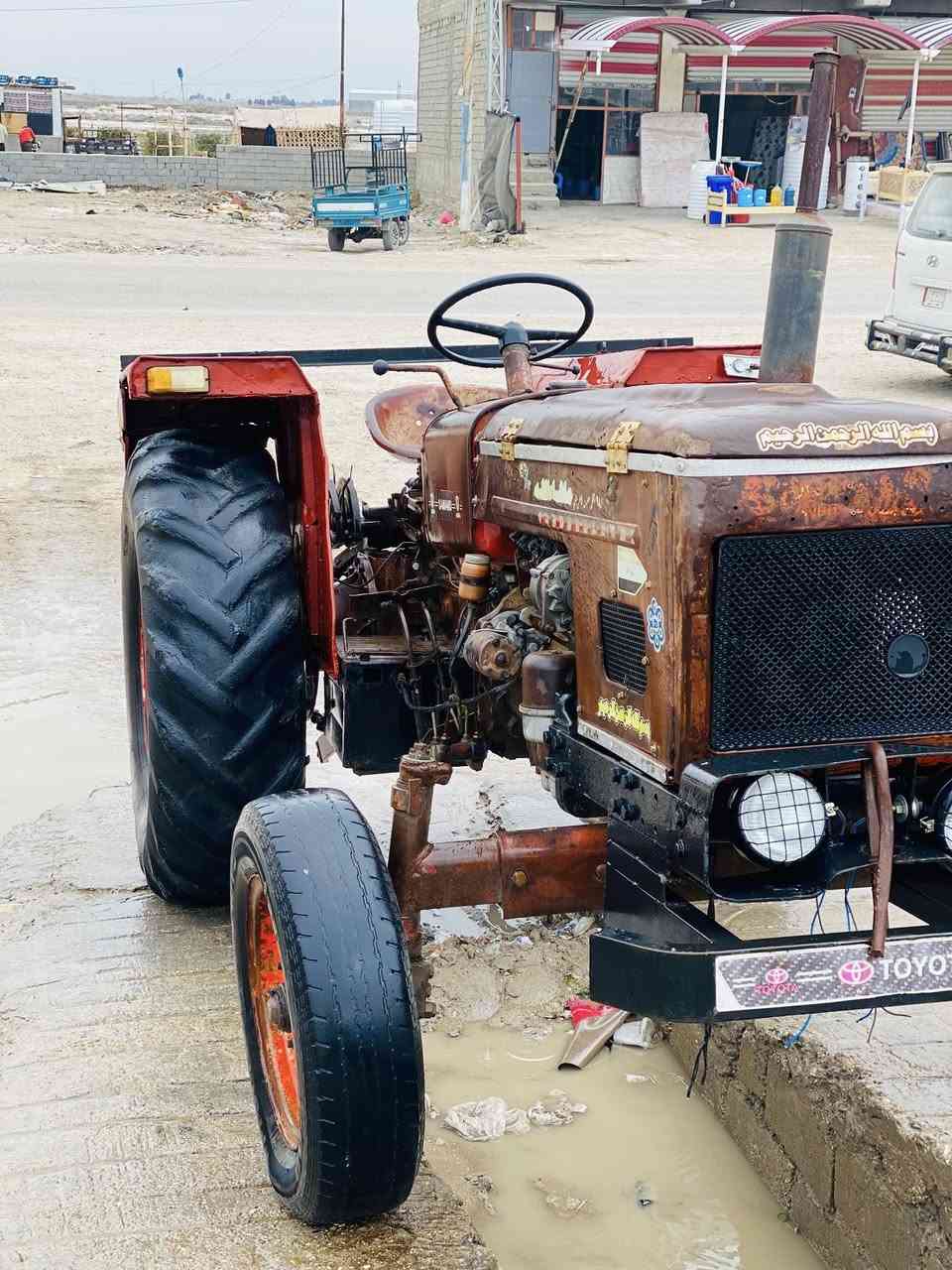 سلام عليكم مكينه عنتر + عربانه موديل 82 رقم بابل اصوليه تحويل ثاني يوم محرك وكير خير من الله باتري جديد لايت جديد امامي شغال  للاستفسار أو التصال عله هاذه الرقم.     
***********
