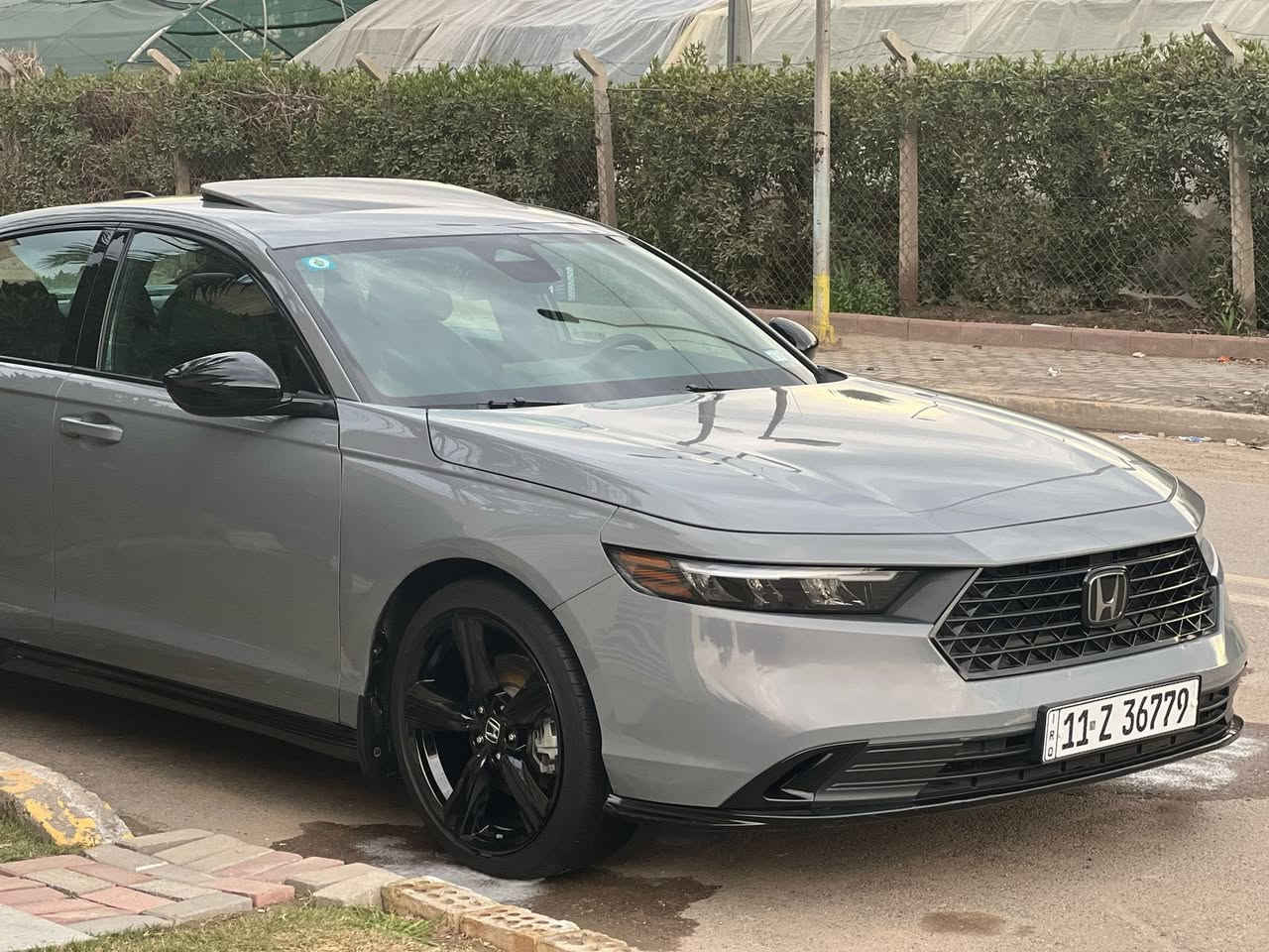 هوندا اكورد موديل 24بدون ايرباك حادث خلفي  ماشية 39000الف اللون سمنتي  فئة سبورت السعر المطلوب 21500وبيها مجال   للجادين وليس الذين يريدون يجيك اسعار او يقارن ***********
