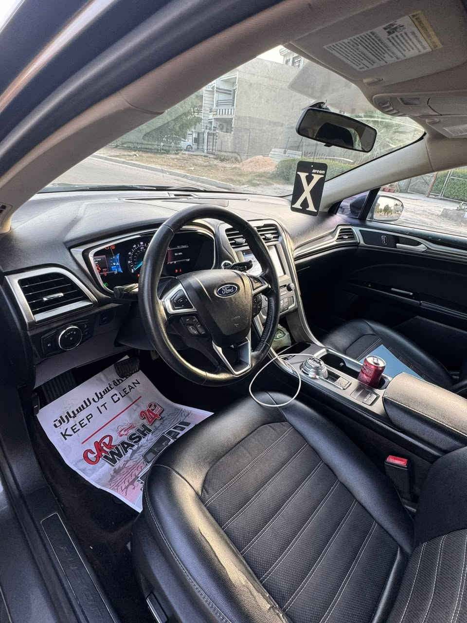 Ford Fusion 2017
السلام عليكم للبيع ***********
 فورد فيوجن 2017  

• المسافة المقطوعة : 79 الف فقط ‼️ 

المواصفات : 
•حساسات خلفية  
• كراسي كهرباء 
 • تشغيل عن بعد
• تشغيل بصمة وبصمة ابواب 
• كاميرا خلفية دوارة 
• حساس مطر
• شاشة كبيرة
° نظام Eco لتوفير الوقود
• هاند بريك كهرباء
• مثبت سرعة 
° نظام الملاحة gbs
• اجهزة سلامه عامه SRS + ABS
 • مانع انزلاق
 • كود أبواب لفتح السيارة في حالة فقدان المفتاح
• نظام اوامر صوتي
وبيها بعد هواي مواصفات ما ذكرتهن 
•رقم اربيل تحويل ثاني يوم
•3 قطع صبغ بدون ايرباك مرفقة صور الحادث بجم كبس
•مكان السيارة بغداد السعر 104 وبيها مجال
