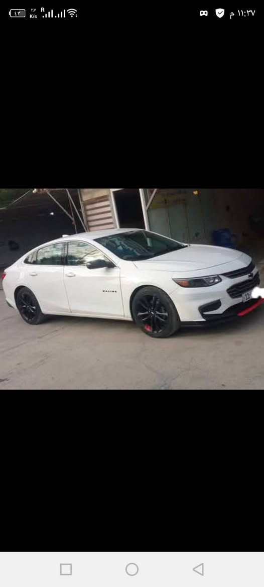 سلام عليكم ماليبو موديل 18 سياره جديده بلادي كلش تبريد ثلج مكينه بلاد صبانه مانزله عليه جاهزه من كلشي ويل 19رقم بغداد السياره بيه 3قطع بدون صبغ سعر 115 تحويل مباشره *********** السياره اي نقص مابيه صدر امامي خلفي جديد غرفه كلش جديده شاشه ملونه بغداد تقاطع الدرويش
