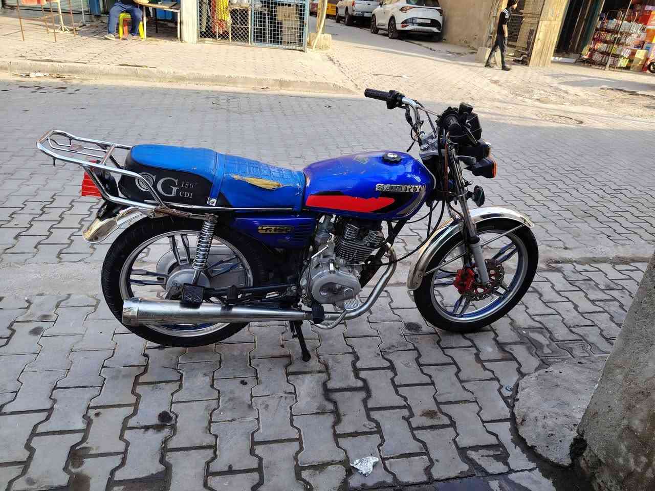 دراجه موديل 23 تايجر 5 قير سلف هندر شغاله دراجه كهربائيات كامله اوراق كامله دراجه كل  دراجه كل نقص ما بيها خير من الله فقط بس اشاير خلفيه مكانه بغداد مدينه الصدر السعر 450 وبيها مجال ***********
