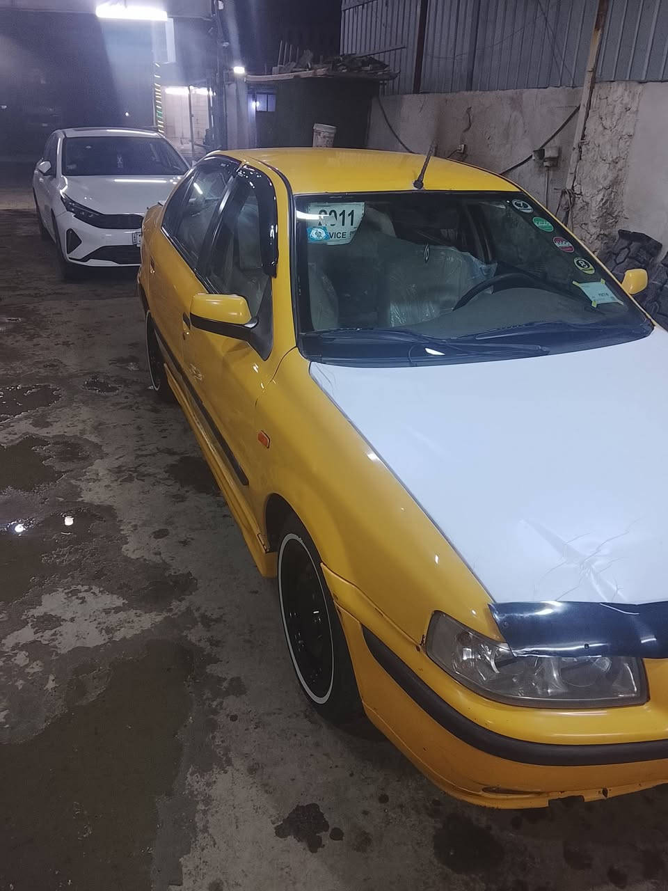 سلام عليكم ورحمه الله وبركاته سمند البيع موديل 11 رقم بغداد إنكليزي مصفره هيهة  وغرامات سنويه الحد 30 هزه جديده مكينه كير جدد تخم تاير جديد صدر جديد كهربائيات كلها شغاله سياره خير من الله تجي وشوف بعينك مكينه كير جدد ساره جاهزه وناعمه مناقصه شي السعر 33 المكان بغداد المعالف تقاطع الربيعي التصال ***********
