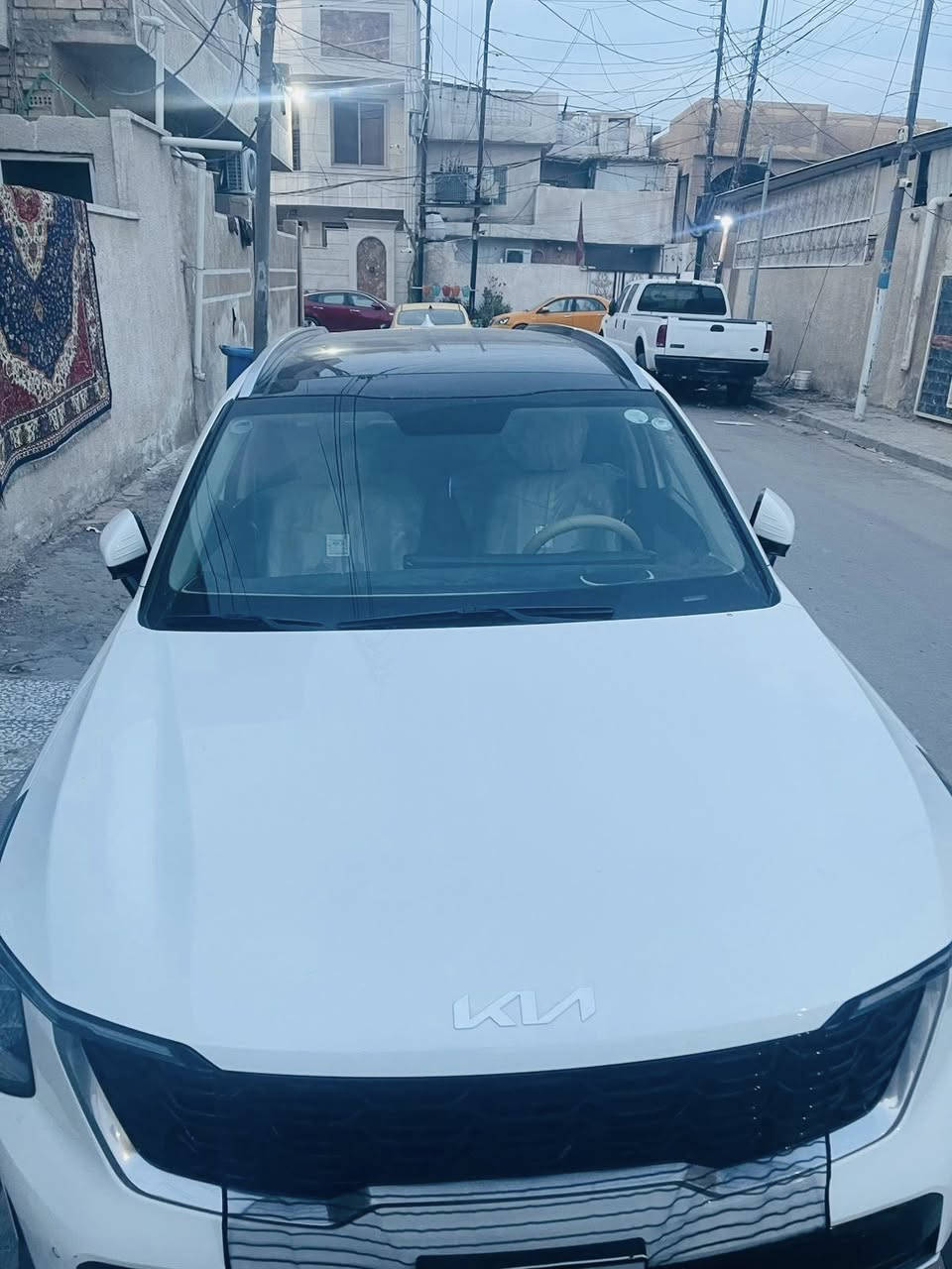 السلام عليكم سورنتو 2024السياره باسمي رقم اربيل بانراما 7راكب كير عصه
ماشيه 25بردات بلاديه تبريد 3قطع منفصل مكاني بغداد الامين***********
مكينه 4سلندر
